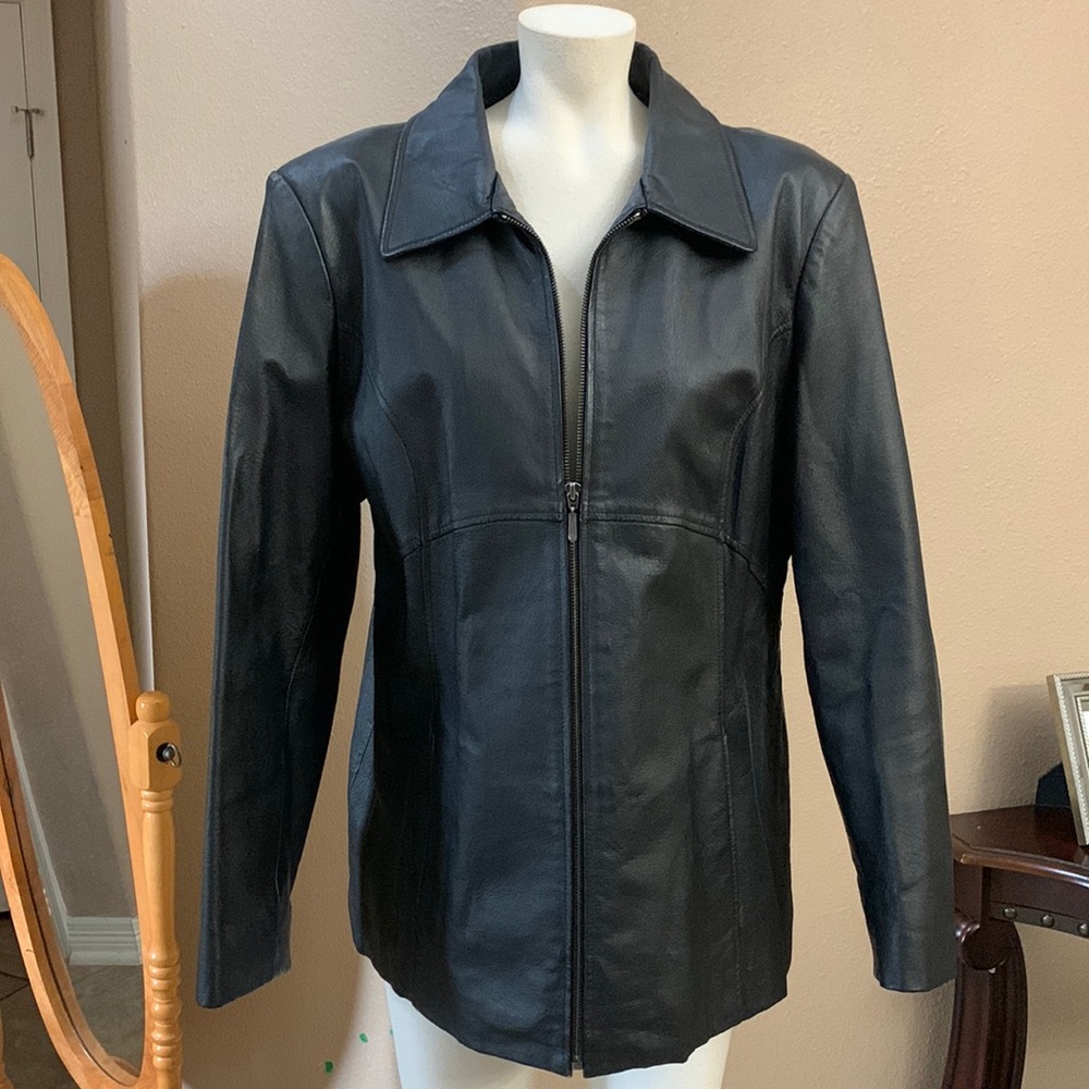 Leather jacket